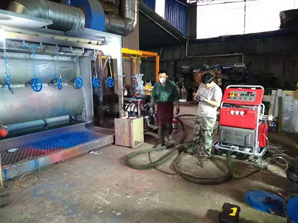 聚脲喷涂机JNJX-Q5600(T)型【图】【视频】(图4) 阀门防腐聚脲喷涂机施工